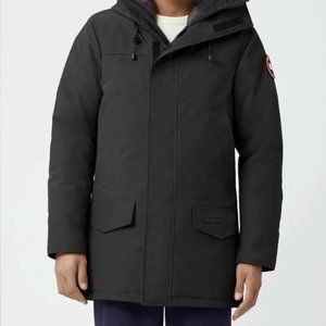 Men's Black Canada Goose Langford Parka Fusion Fit Heritage in Size S